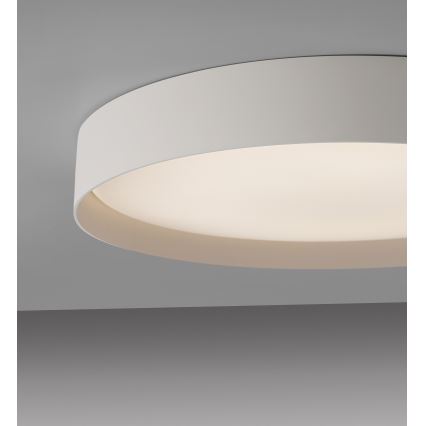 Schöner Wohnen 14595-39 - Dimmable LED ceiling light TAVOLI LED/34W/230V 2700-6500K Ø 49 cm grey + remote control