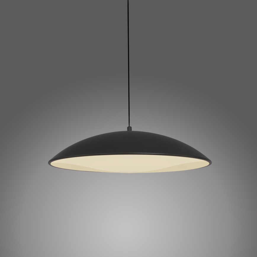 Schöner Wohnen 14606-18 - LENTE dimmable LED pendant on cable, 17 W LED, 230 V, Ø 40 cm, black