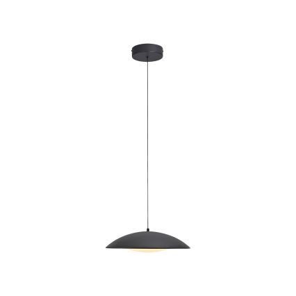 Schöner Wohnen 14606-18 - LENTE dimmable LED pendant on cable, 17 W LED, 230 V, Ø 40 cm, black