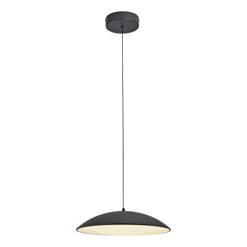 Schöner Wohnen 14606-18 - LENTE dimmable LED pendant on cable, 17 W LED, 230 V, Ø 40 cm, black