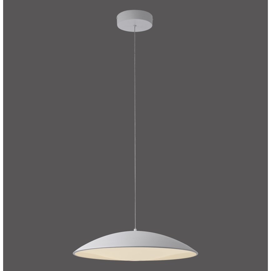 Schöner Wohnen 14607-16 - LENTE LED Dimmable Cable-Hung Pendant LED/23W/230V Ø 50 cm White