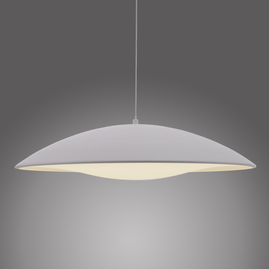 Schöner Wohnen 14607-16 - LENTE LED Dimmable Cable-Hung Pendant LED/23W/230V Ø 50 cm White