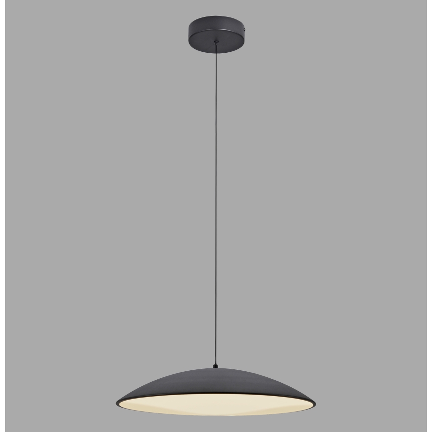 Schöner Wohnen 14607-18 - LENTE LED dimmable cable-suspended pendant light, LED/23W/230V, Ø 50 cm, black
