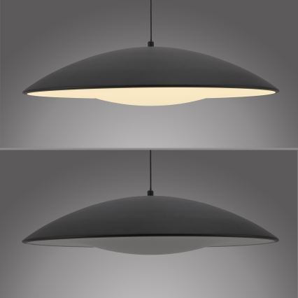 Schöner Wohnen 14607-18 - LENTE LED dimmable cable-suspended pendant light, LED/23W/230V, Ø 50 cm, black