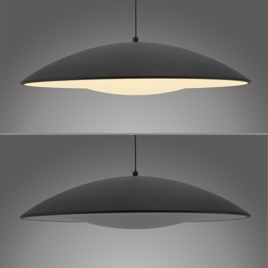 Schöner Wohnen 14607-18 - LENTE LED dimmable cable-suspended pendant light, LED/23W/230V, Ø 50 cm, black