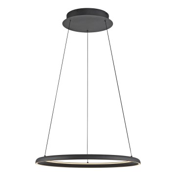 Schöner Wohnen 15570-18 - QUILLO LED dimmable pendant light on cable LED/36W/230V Ø 60 cm black