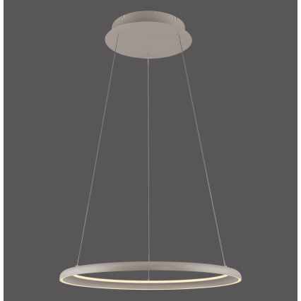 Schöner Wohnen 15570-39 - LED dimmable pendant light on cable QUILLO LED/36W/230V Ø 60 cm grey