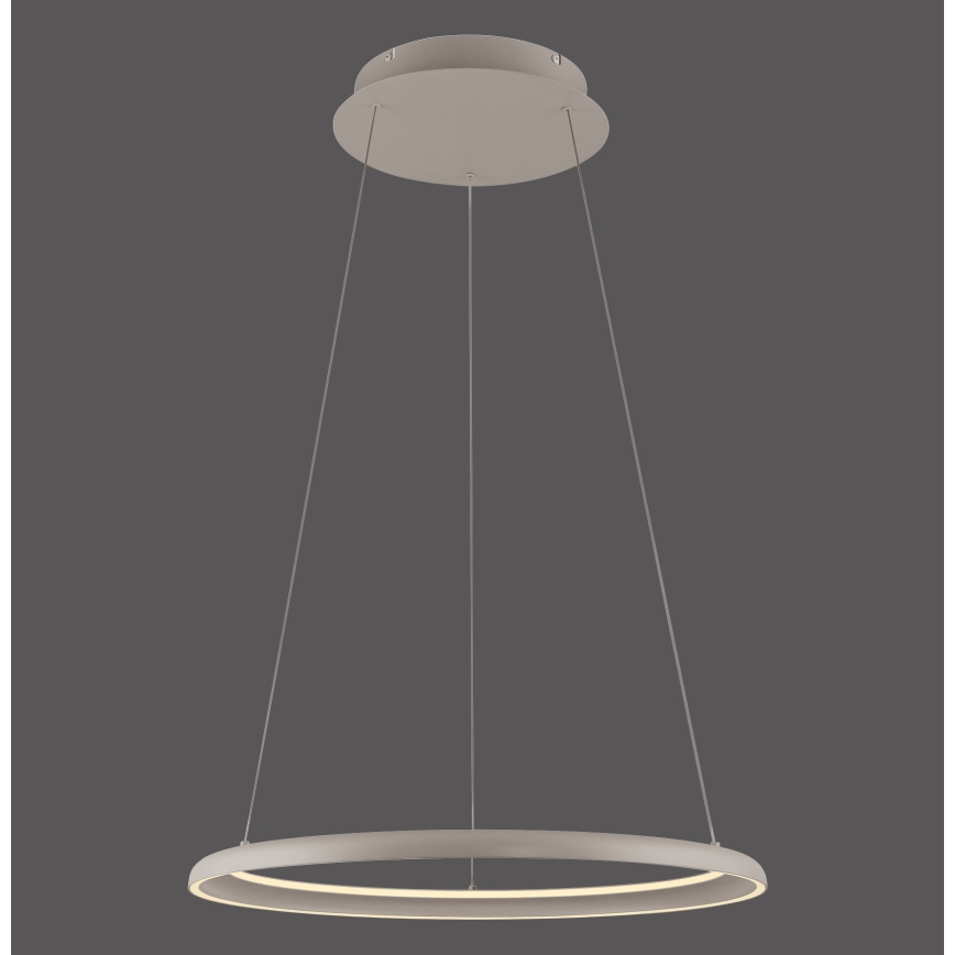 Schöner Wohnen 15570-39 - LED dimmable pendant light on cable QUILLO LED/36W/230V Ø 60 cm grey