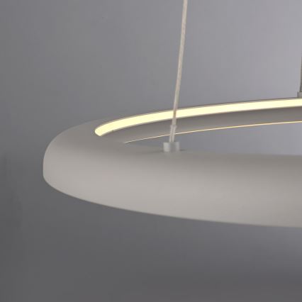 Schöner Wohnen 15570-39 - LED dimmable pendant light on cable QUILLO LED/36W/230V Ø 60 cm grey