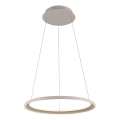 Schöner Wohnen 15570-39 - LED dimmable pendant light on cable QUILLO LED/36W/230V Ø 60 cm grey