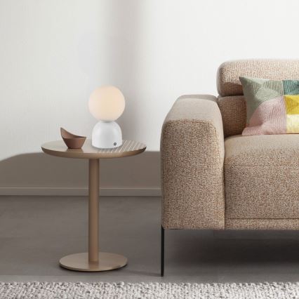 Schöner Wohnen 19218-16 - RUDI dimmable touch rechargeable LED table lamp LED/1.2W/5V 3000-6000K 1200 mAh white