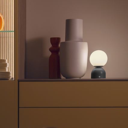 Schöner Wohnen 19218-18 - LED Touch-dimmable rechargeable table lamp RUDI LED/1,2W/5V 3000-6000K 1200 mAh black