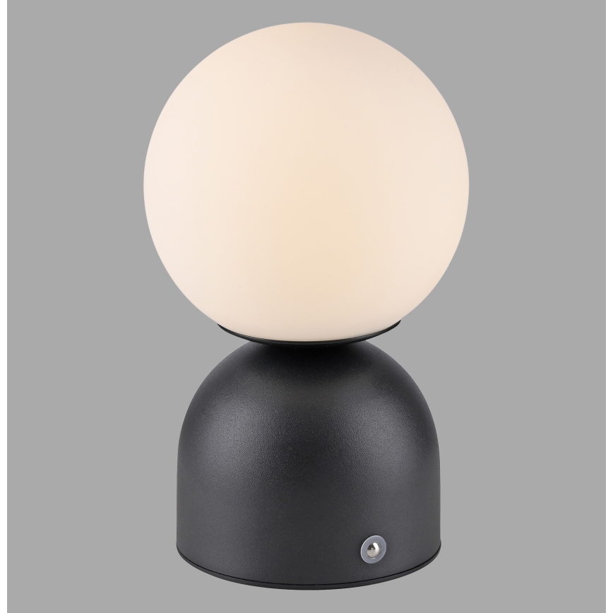 Schöner Wohnen 19218-18 - LED Touch-dimmable rechargeable table lamp RUDI LED/1,2W/5V 3000-6000K 1200 mAh black