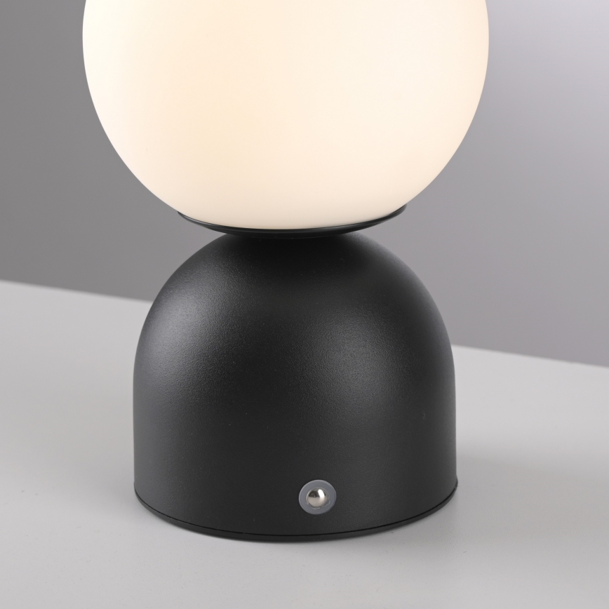 Schöner Wohnen 19218-18 - LED Touch-dimmable rechargeable table lamp RUDI LED/1,2W/5V 3000-6000K 1200 mAh black