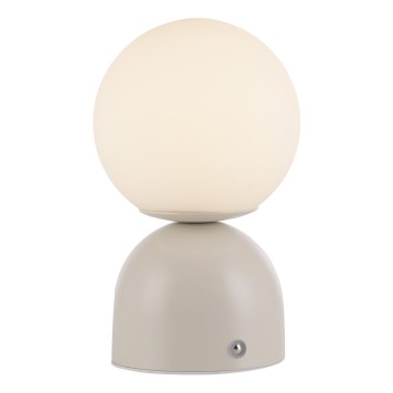 Schöner Wohnen 19218-39 - LED dimmable touch rechargeable table lamp RUDI LED/1.2W/5V 3000-6000K 1200 mAh grey