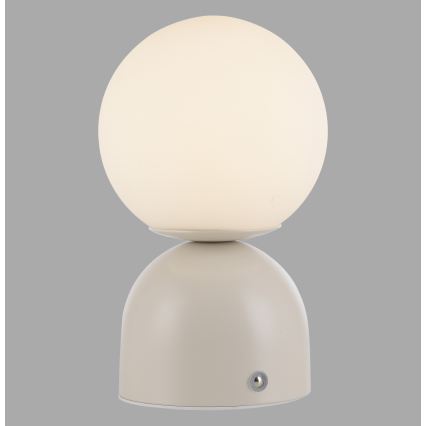 Schöner Wohnen 19218-39 - LED dimmable touch rechargeable table lamp RUDI LED/1.2W/5V 3000-6000K 1200 mAh grey