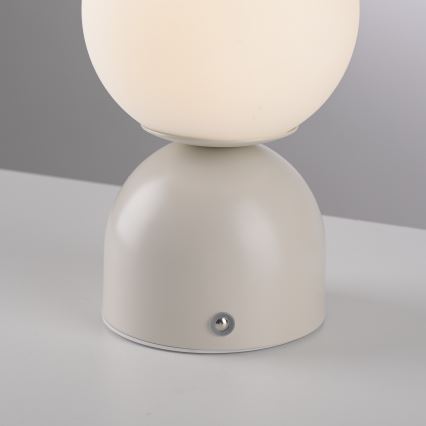 Schöner Wohnen 19218-39 - LED dimmable touch rechargeable table lamp RUDI LED/1.2W/5V 3000-6000K 1200 mAh grey