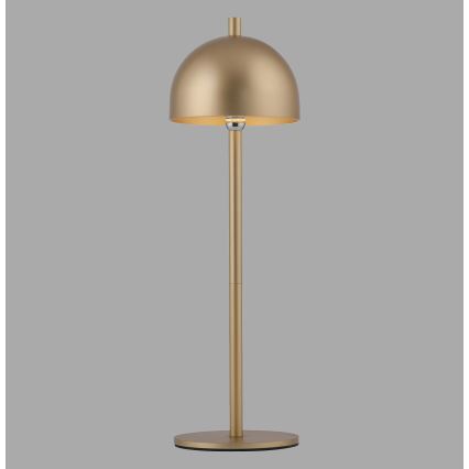 Schöner Wohnen 19244-12 - BELLIS LED Dimmable Touch Rechargeable Outdoor Table Lamp LED/2.5W/5V 2600 mAh IP54 Gold