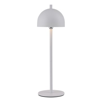 Schöner Wohnen 19244-16 - Dimmable touch-controlled rechargeable outdoor table lamp BELLIS, LED 2.5 W / 5 V, 2600 mAh, IP54, white