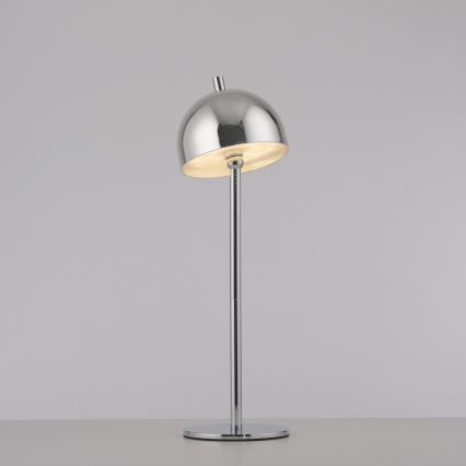 Schöner Wohnen 19244-17 - BELLIS LED dimmable touch-control rechargeable outdoor table lamp LED/2.5W/5V 2600 mAh IP54 glossy chrome