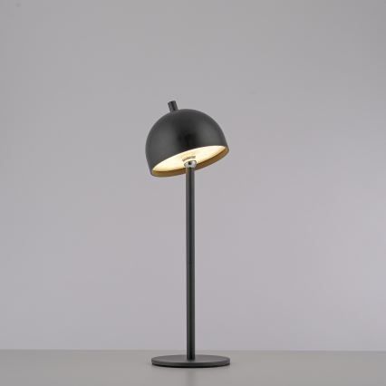 Schöner Wohnen 19244-18 - BELLIS LED Dimmable Touch-Sensitive Rechargeable Outdoor Table Lamp LED/2,5W/5V 2600 mAh IP54 Black