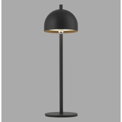 Schöner Wohnen 19244-18 - BELLIS LED Dimmable Touch-Sensitive Rechargeable Outdoor Table Lamp LED/2,5W/5V 2600 mAh IP54 Black