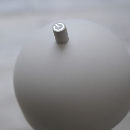 Schöner Wohnen 19244-39 - BELLIS LED Rechargeable Touch Dimmable Outdoor Table Lamp, 2.5 W / 5 V, 2600 mAh, IP54, Grey