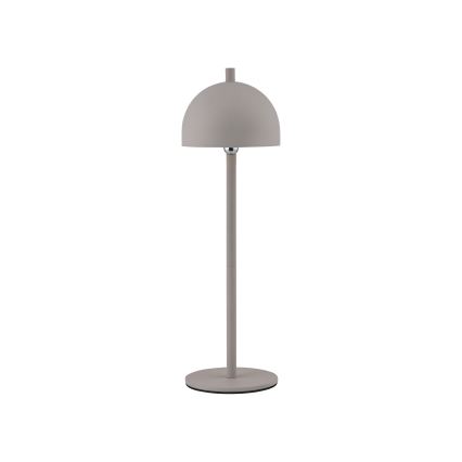 Schöner Wohnen 19244-39 - BELLIS LED Rechargeable Touch Dimmable Outdoor Table Lamp, 2.5 W / 5 V, 2600 mAh, IP54, Grey