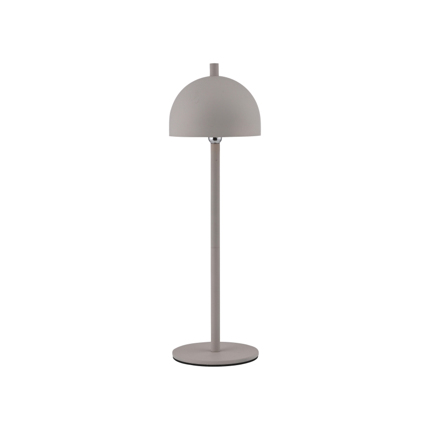 Schöner Wohnen 19244-39 - BELLIS LED Rechargeable Touch Dimmable Outdoor Table Lamp, 2.5 W / 5 V, 2600 mAh, IP54, Grey