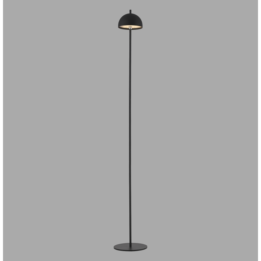 Schöner Wohnen 19245-18 - BELLIS LED Touch-Dimmable Rechargeable Outdoor Floor Lamp, 2.5 W / 5 V, 2600 mAh, IP54, Black