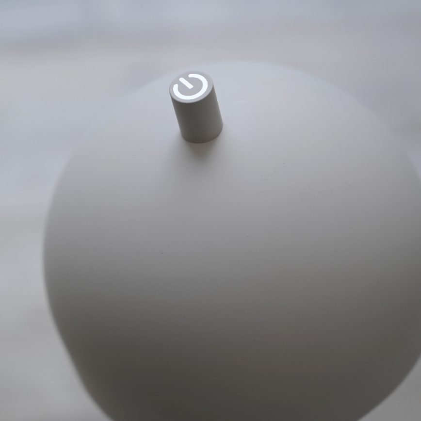 Schöner Wohnen 19245-39 - LED Dimmable Touch Rechargeable Outdoor Floor Lamp BELLIS LED/2.5W/5V 2600 mAh IP54 grey