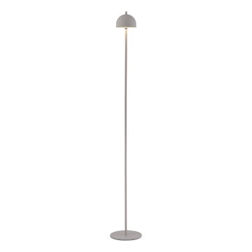 Schöner Wohnen 19245-39 - LED Dimmable Touch Rechargeable Outdoor Floor Lamp BELLIS LED/2.5W/5V 2600 mAh IP54 grey