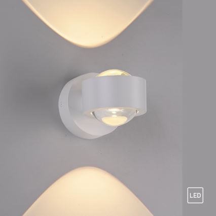 Schöner Wohnen 19331-16 - LED Wall Light CHIA 2xLED/2W/230V white