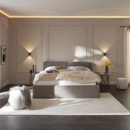 Schöner Wohnen 19331-18 - CHIA LED Wall Light, 2x LED 2W (230V), Black