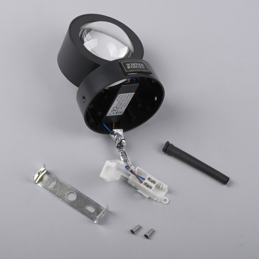 Schöner Wohnen 19331-18 - CHIA LED Wall Light, 2x LED 2W (230V), Black