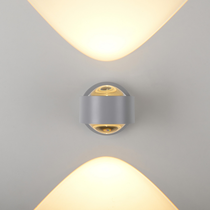 Schöner Wohnen 19331-21 - CHIA LED Wall Light 2xLED/2W/230V Anthracite