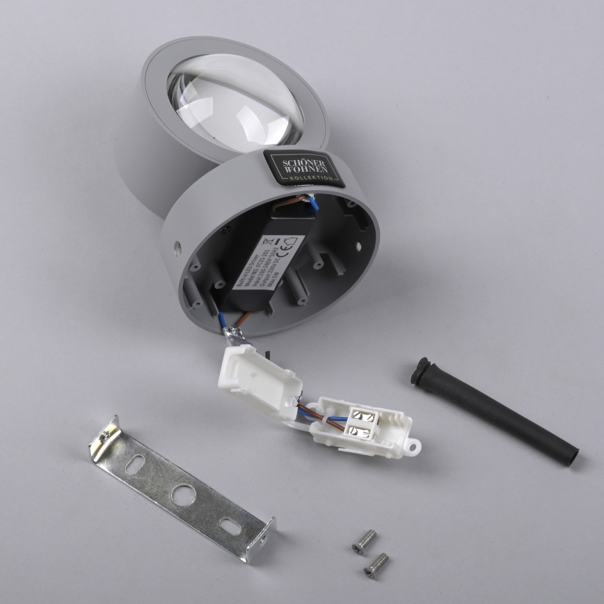 Schöner Wohnen 19331-21 - CHIA LED Wall Light 2xLED/2W/230V Anthracite