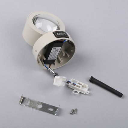 Schöner Wohnen 19331-39 - CHIA LED Wall Light, 2 x 2W LEDs, 230 V, Grey