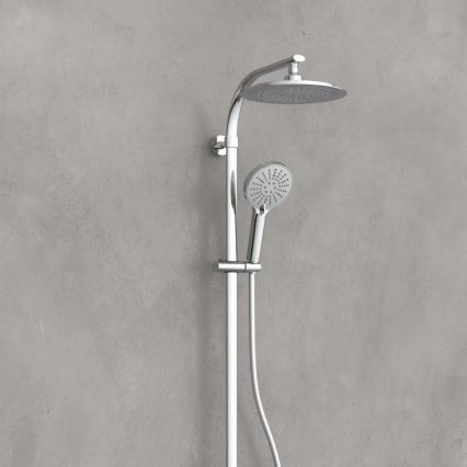Schütte 60046 - MADURA FRESH Shower Set with Thermostatic Mixer, Polished Chrome