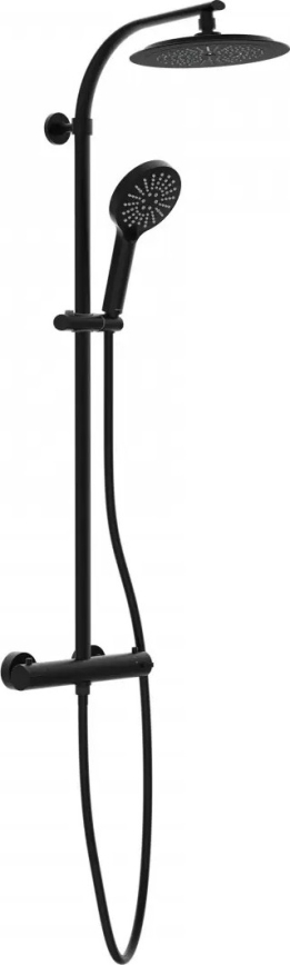 Schütte 60076 - MADURA FRESH Thermostatic Shower Set, Black