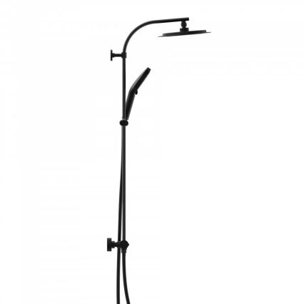 Schütte 60076 - MADURA FRESH Thermostatic Shower Set, Black