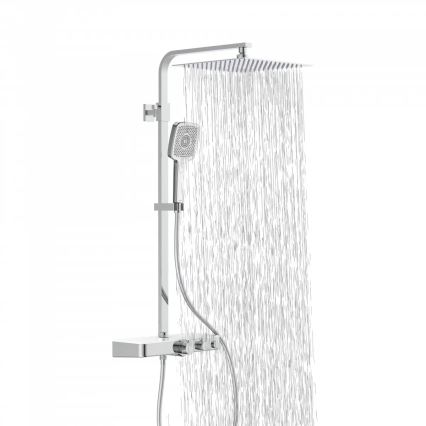 Schütte 60530 - OCEAN thermostatic shower set, polished chrome