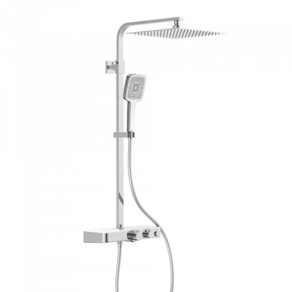 Schütte 60530 - OCEAN thermostatic shower set, polished chrome