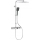 Schütte 60531 - OCEAN Thermostatic Shower Set, Glossy Chrome/Anthracite