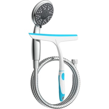 Schütte 64197 - Polished Chrome Shower Set + Glass Squeegee