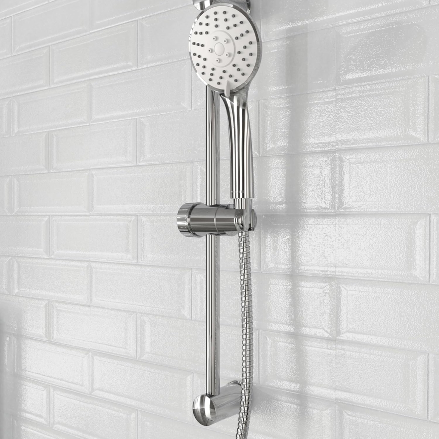 Schütte 64830 - NAPOLI Shower Set, Polished Chrome