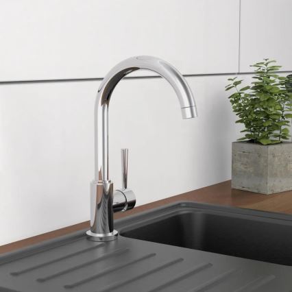 Schütte 79116 - CORNWALL kitchen sink faucet, polished chrome