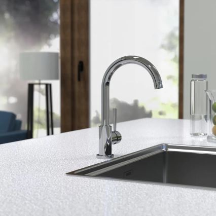 Schütte 79116 - CORNWALL kitchen sink faucet, polished chrome