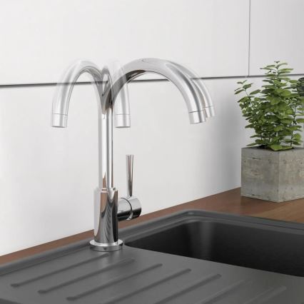 Schütte 79116 - CORNWALL kitchen sink faucet, polished chrome