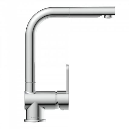 Schütte 79700 - LONDON sink faucet with pull-out spray, polished chrome